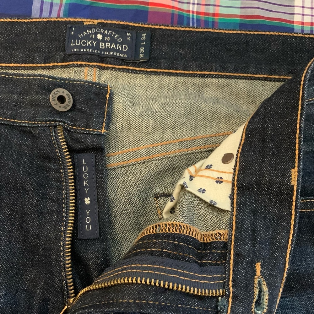 NWOT 🍀LUCKY BRAND🍀 Dark Olin 221 Original Straight Jeans